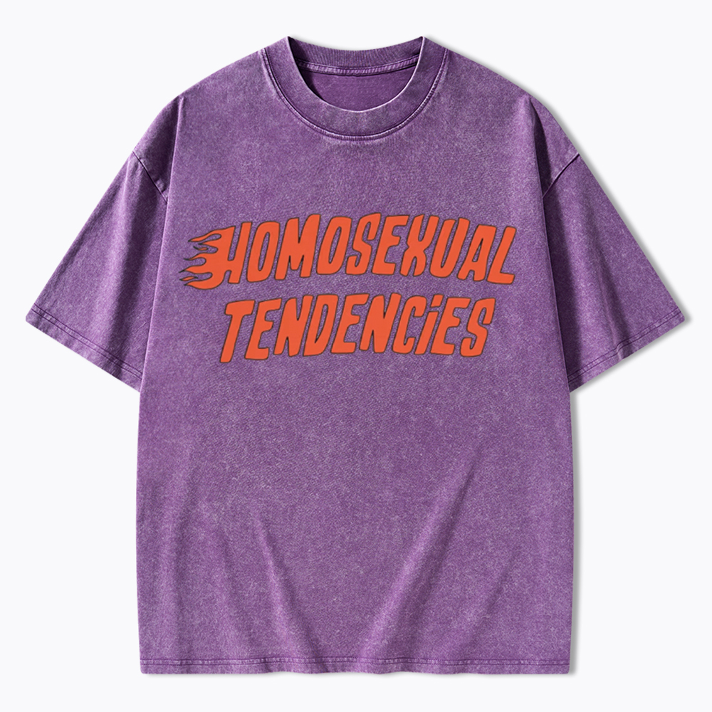 Homosexual Tendencies Washed T-Shirt