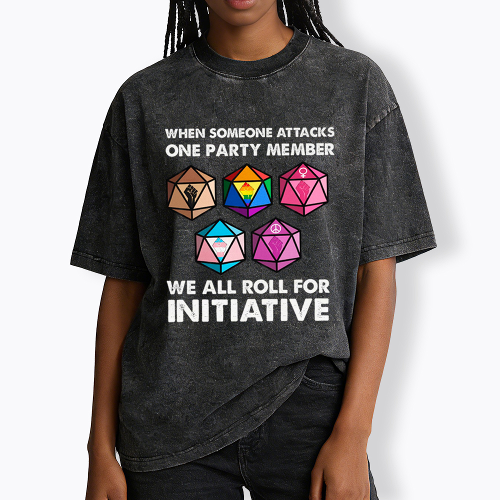 When Someone Attacks LGBT Pride Washed T-Shirt