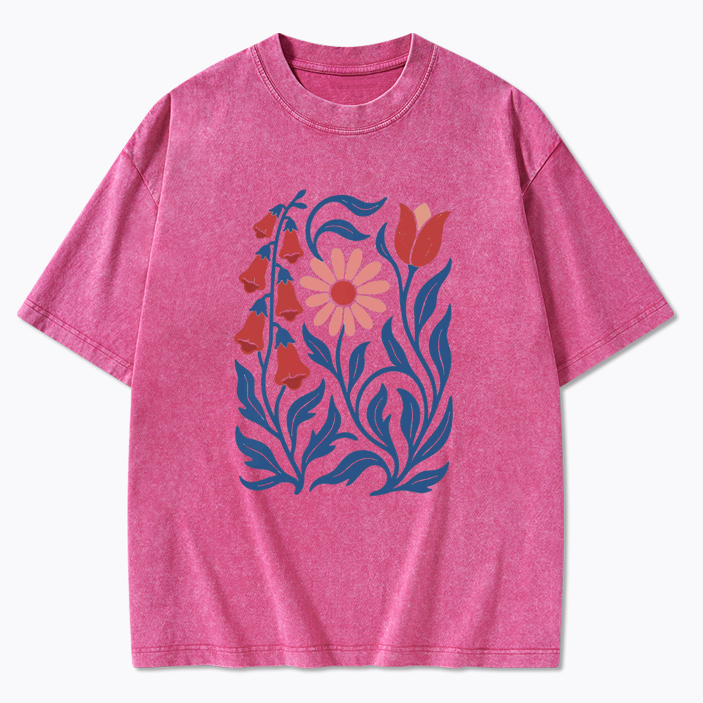 NO WORDS Subtle Anti Trump Washed T-Shirts