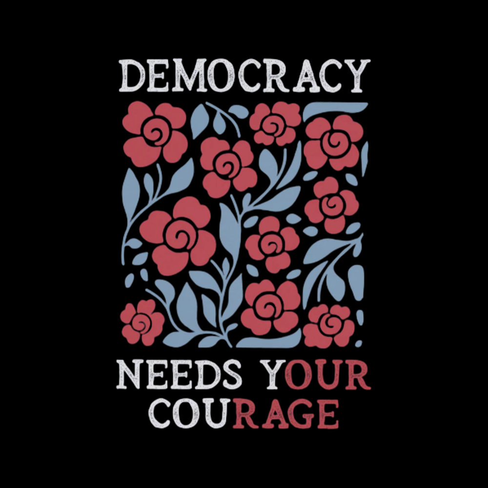 Pro Democracy Kids Washed T-Shirts