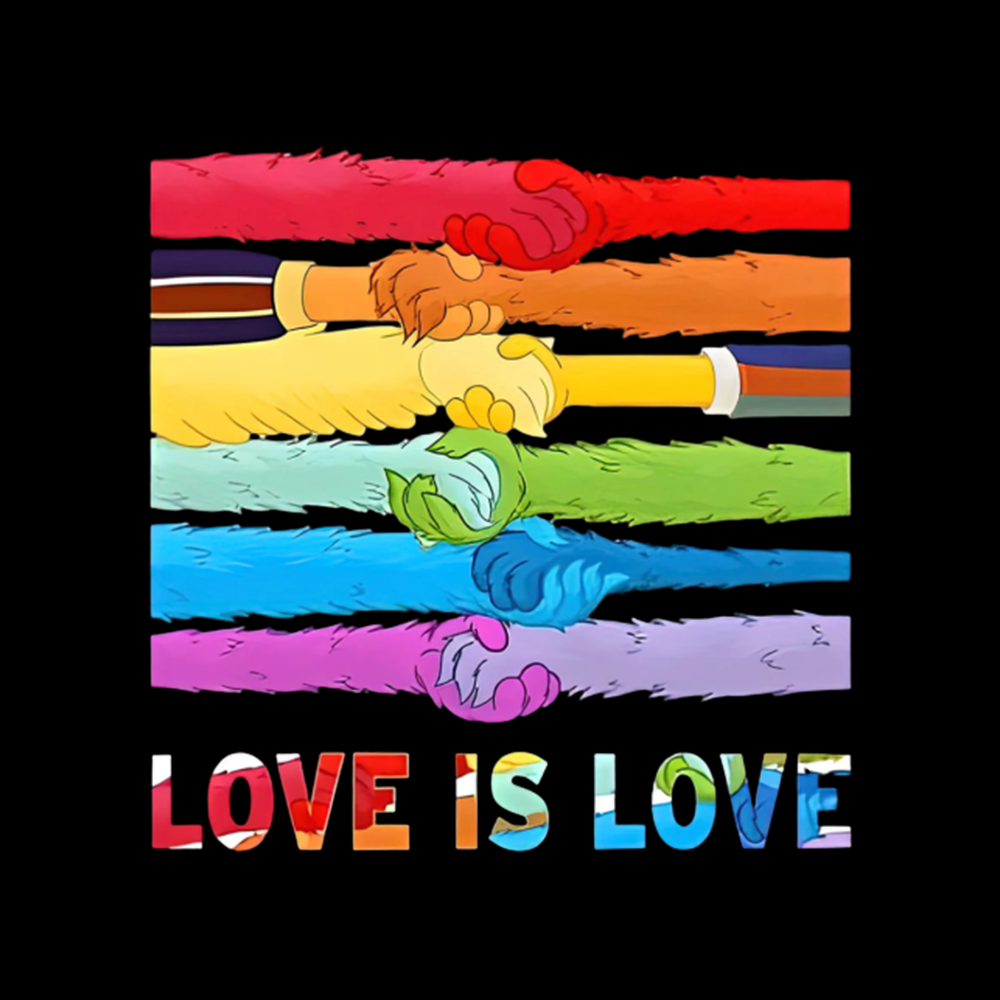 Love Is Love Kids Washed T-Shirts