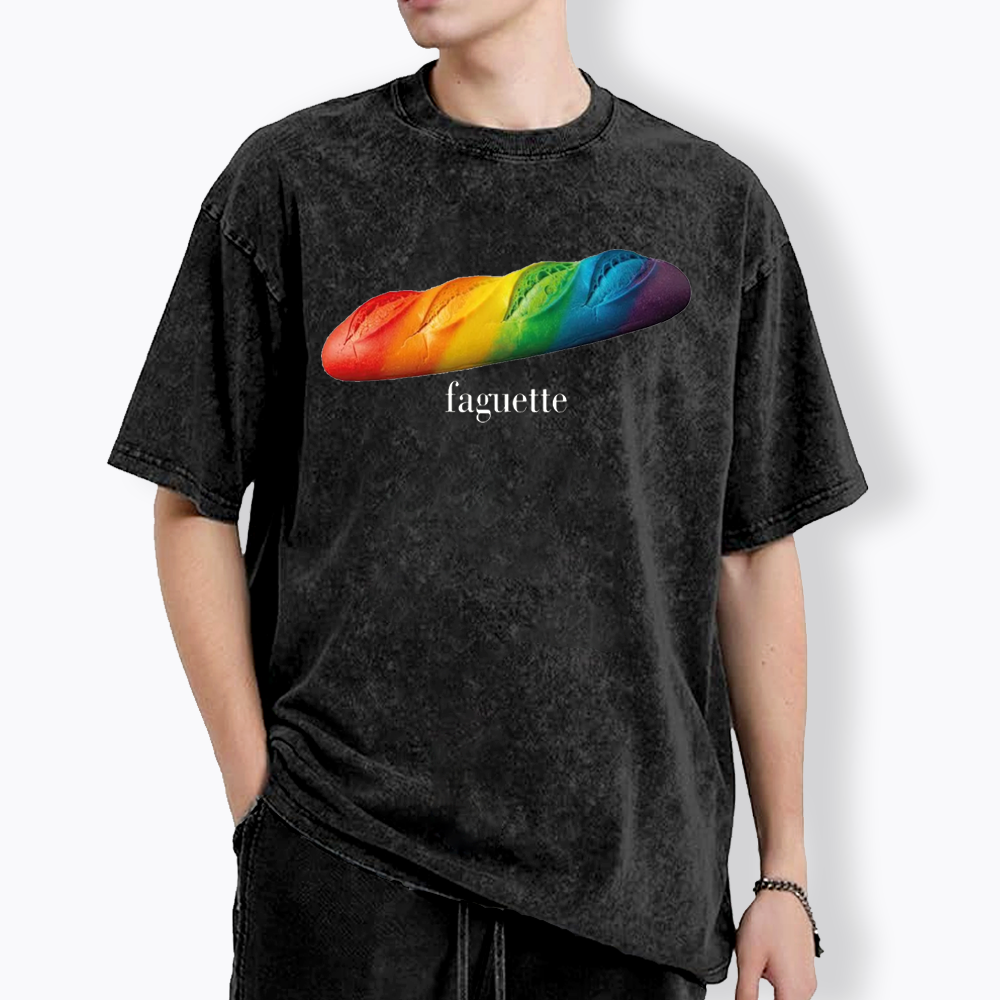 Faguette LGBT Comfort Colors Washed T-Shirts