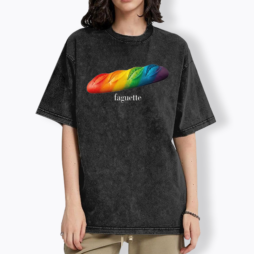 Faguette LGBT Comfort Colors Washed T-Shirts