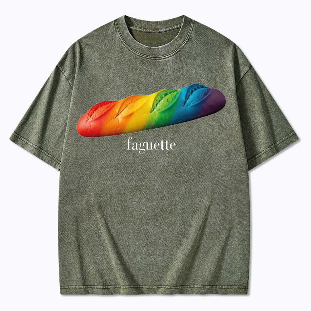 Faguette LGBT Comfort Colors Washed T-Shirts