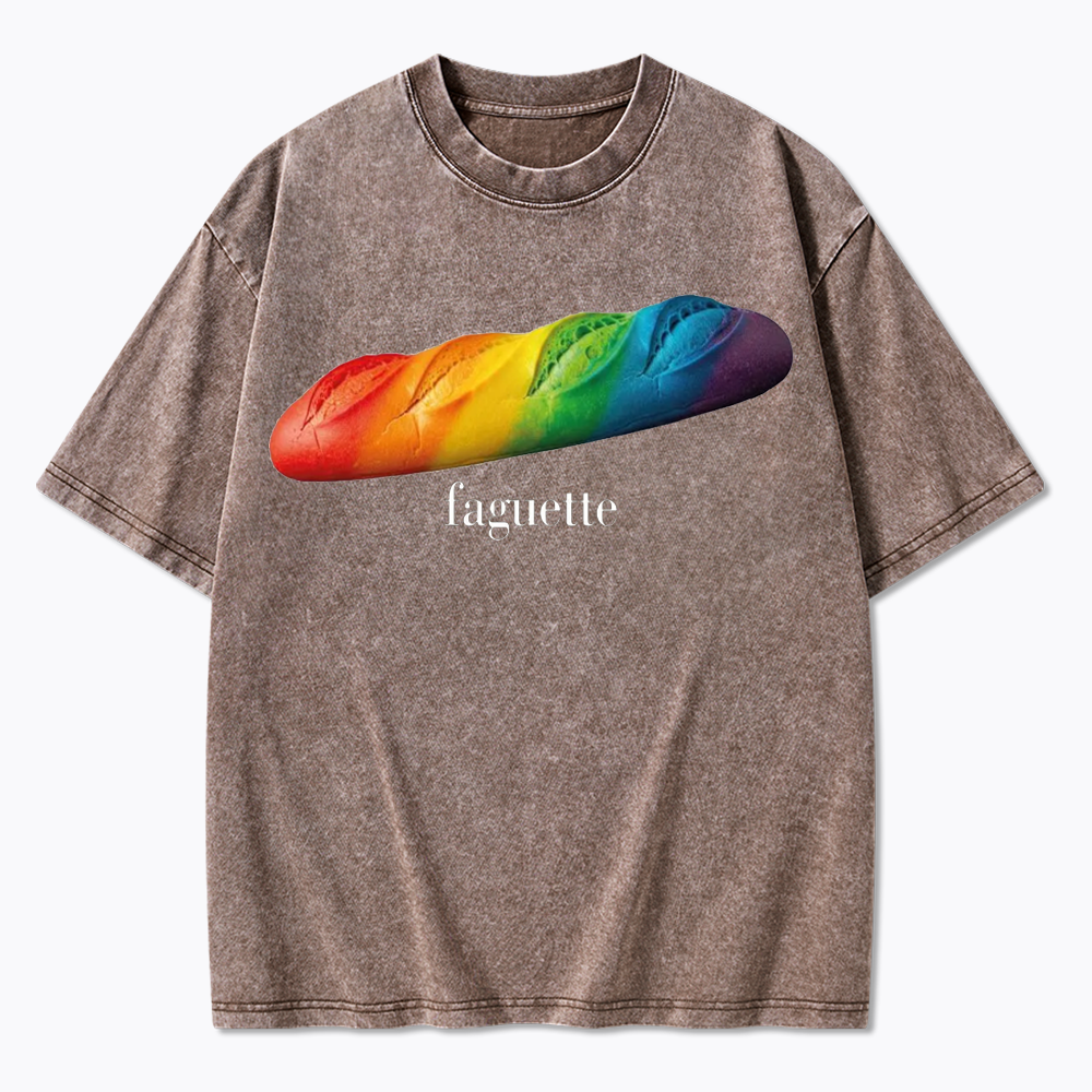 Faguette LGBT Comfort Colors Washed T-Shirts