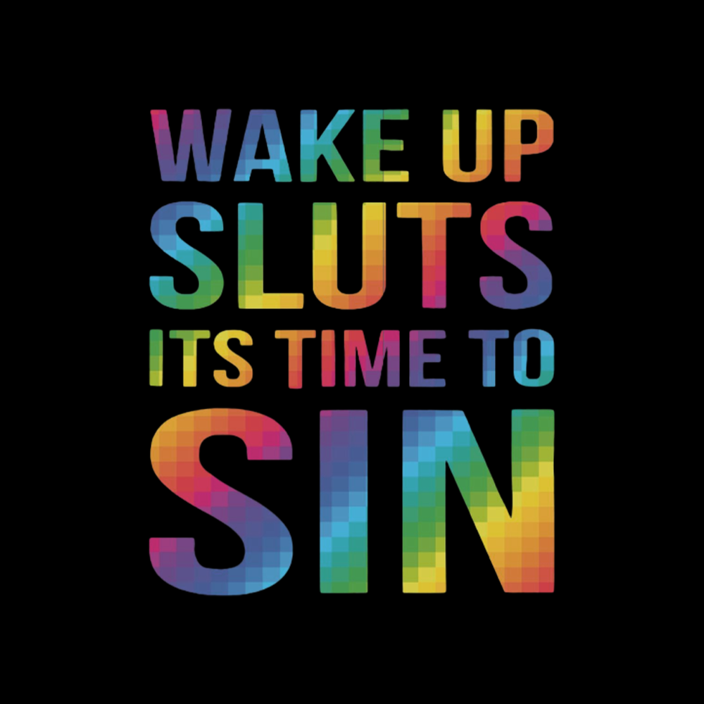 Wake Up Sluts It's Time To Sin Off Shoulder T-shirts