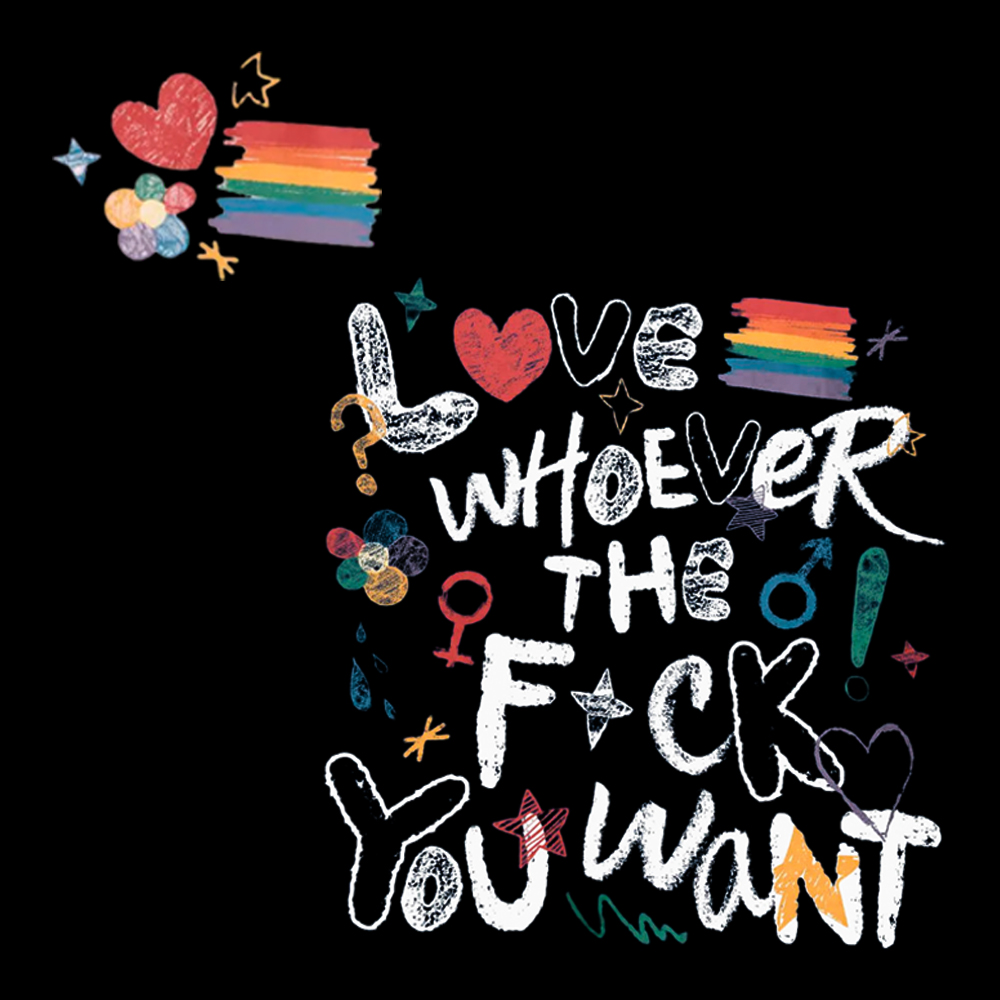 Love Whoever You Want Washed T-Shirt