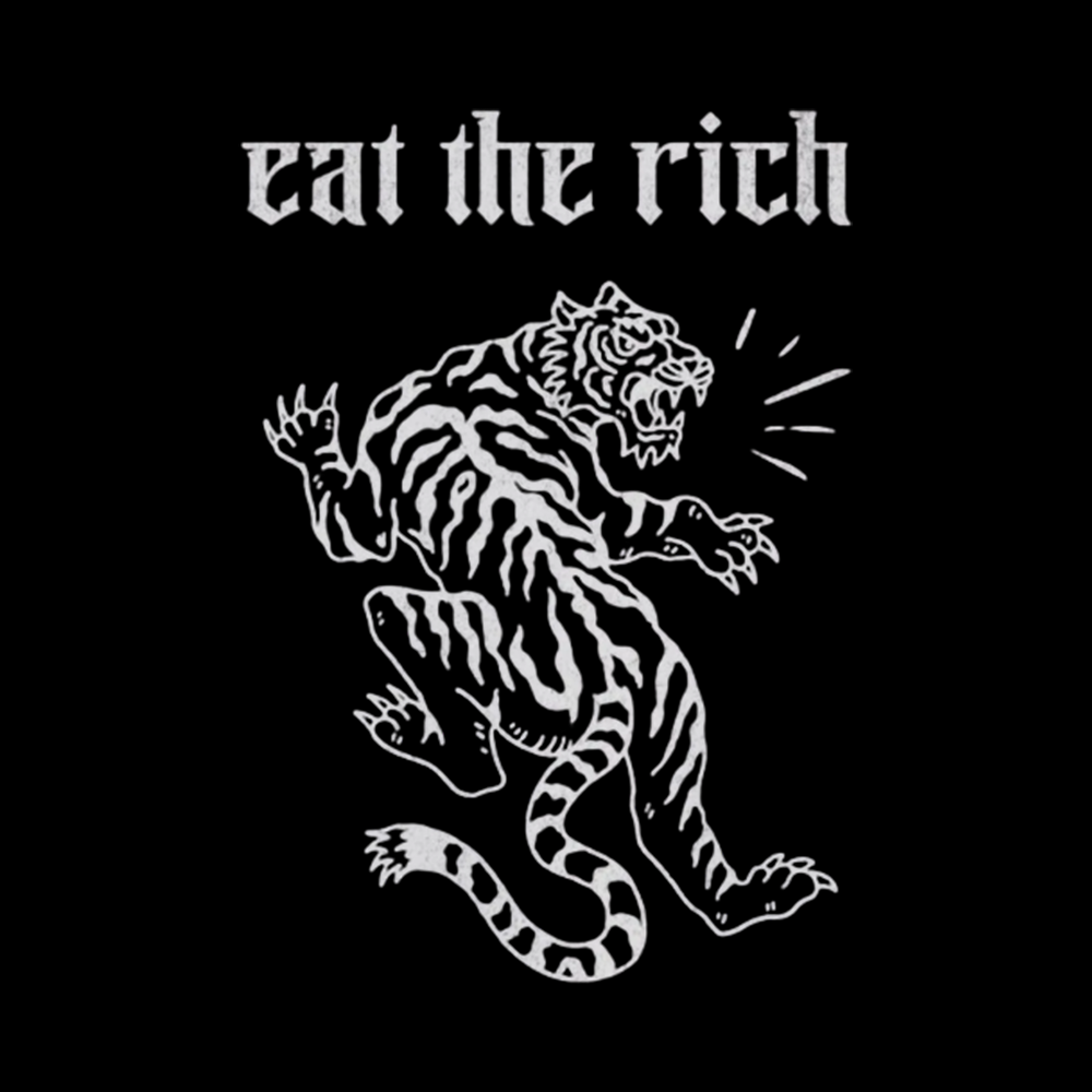 Eat The Rich Kids Washed T-Shirts