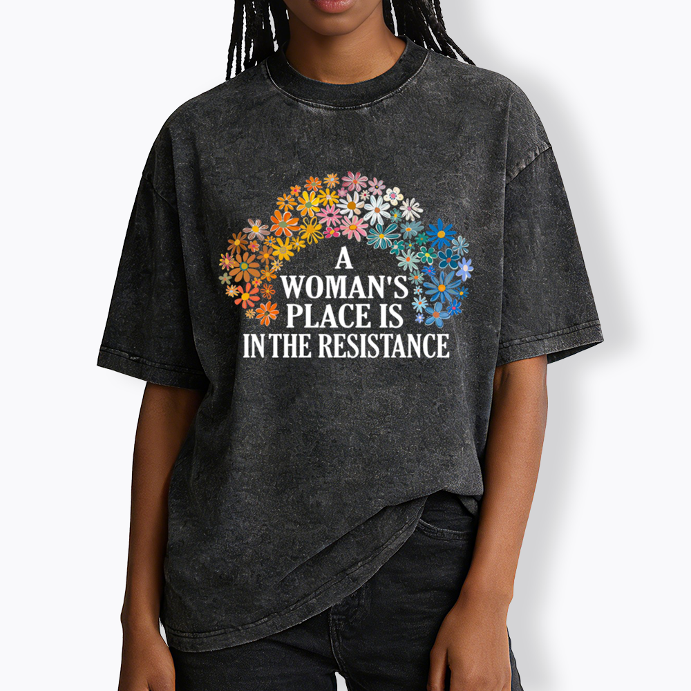 Feminist Resistance Washed T-Shirts