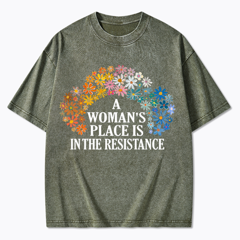Feminist Resistance Washed T-Shirts