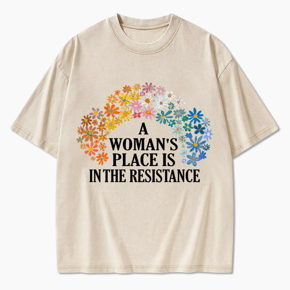 Feminist Resistance Washed T-Shirts