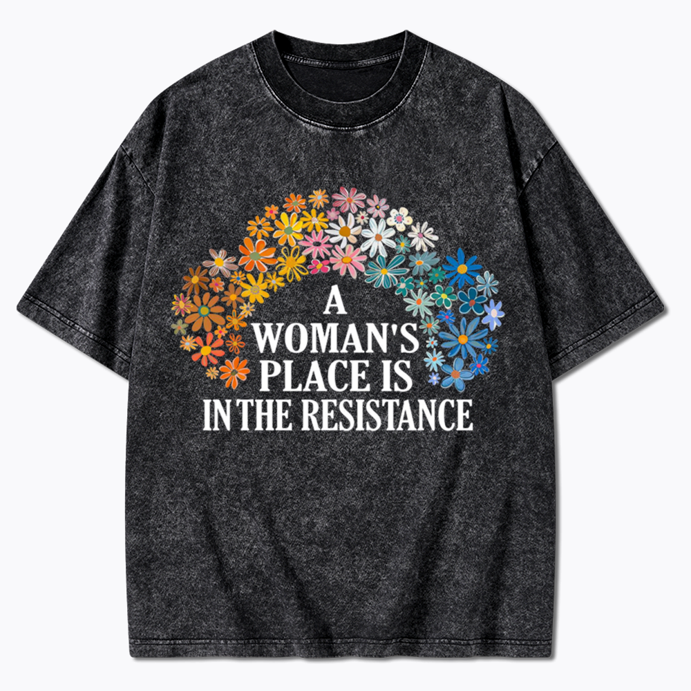 Feminist Resistance Washed T-Shirts