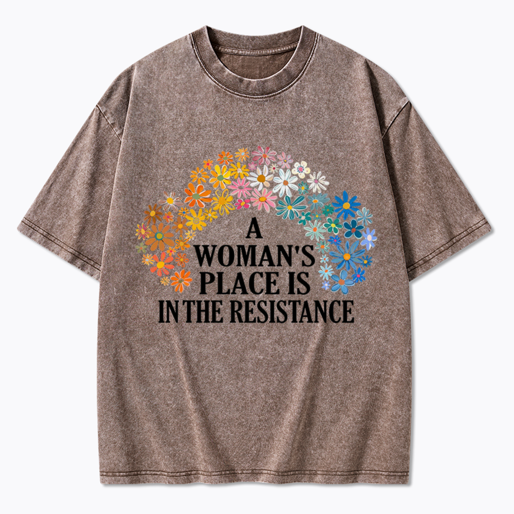 Feminist Resistance Washed T-Shirts