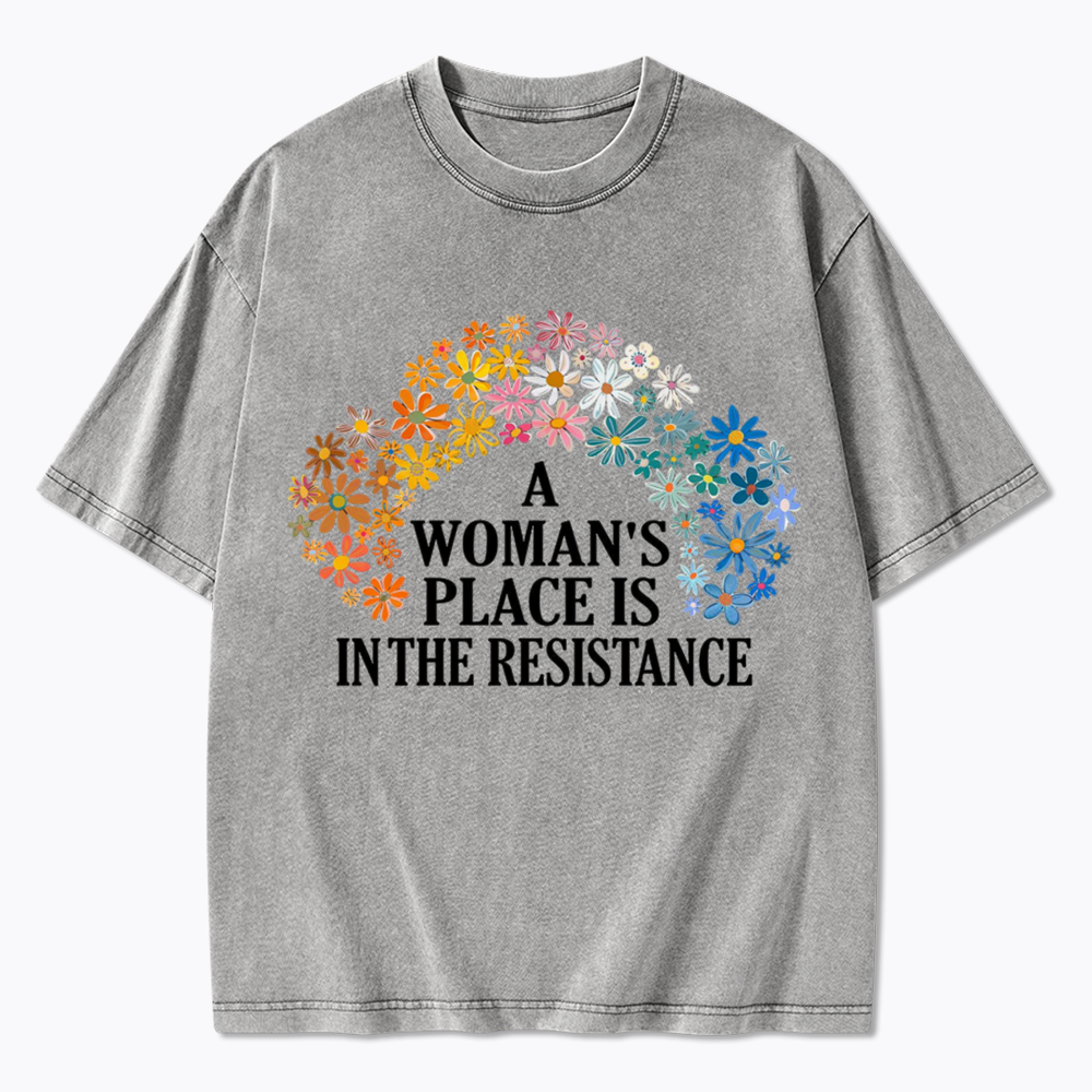 Feminist Resistance Washed T-Shirts