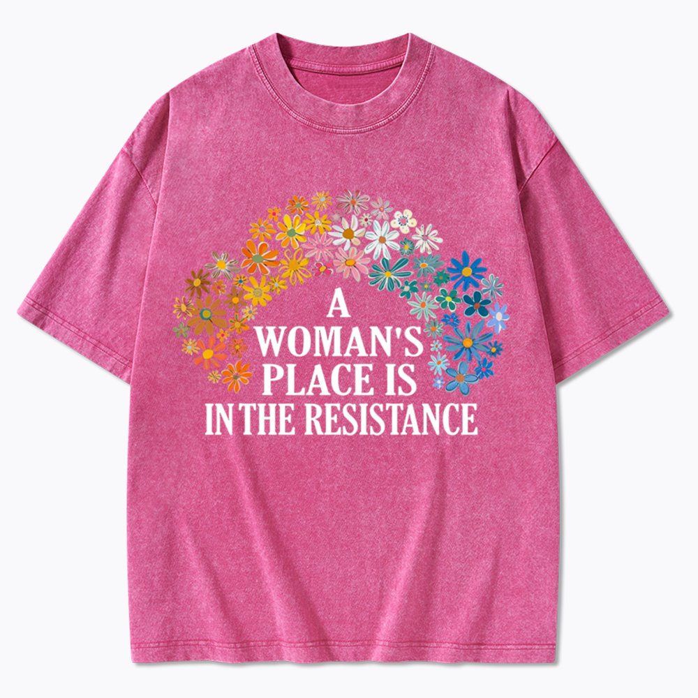 Feminist Resistance Washed T-Shirts