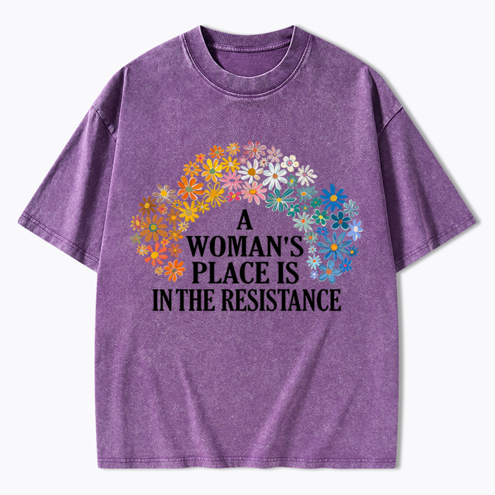 Feminist Resistance Washed T-Shirts