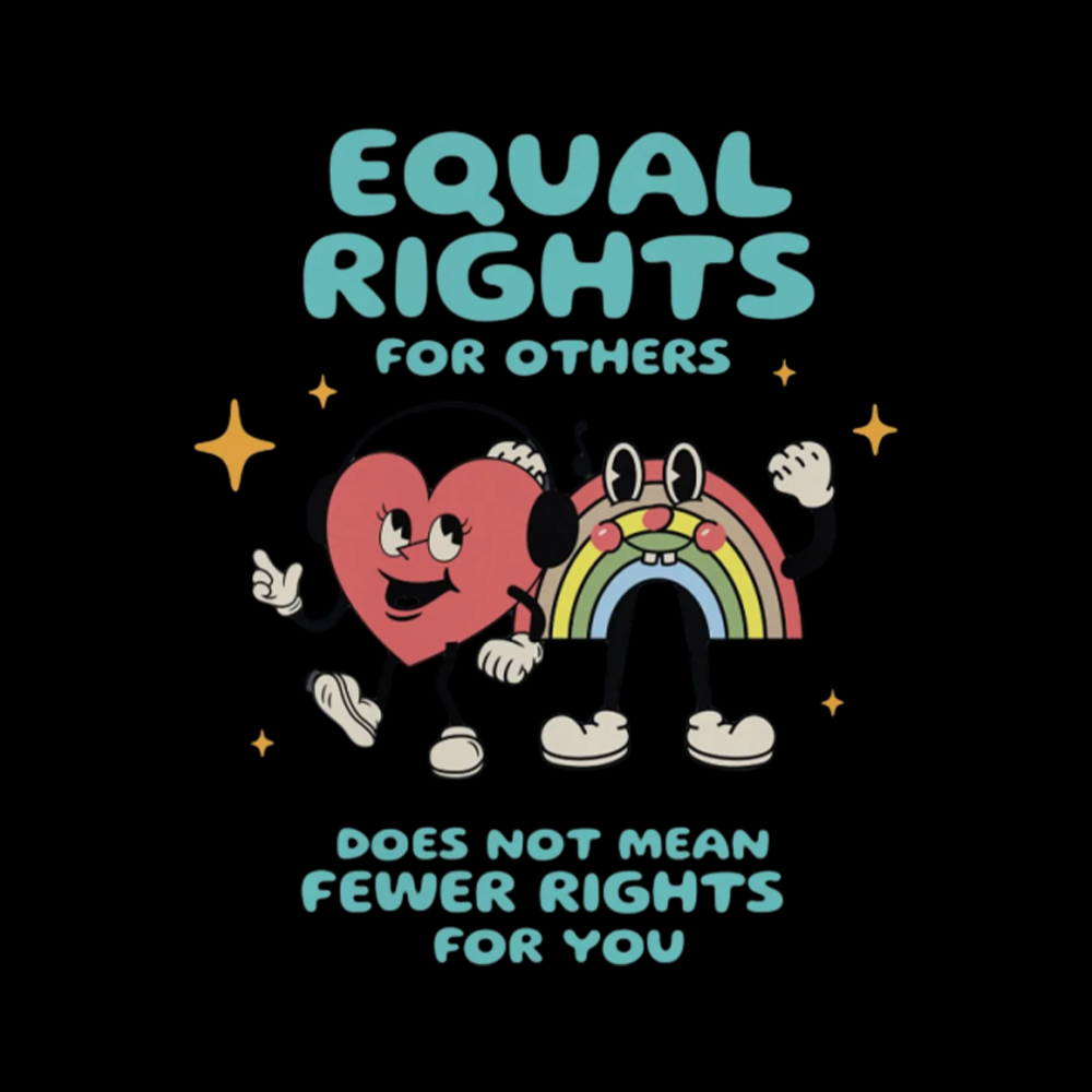 Equal Rights Kids Washed T-Shirts