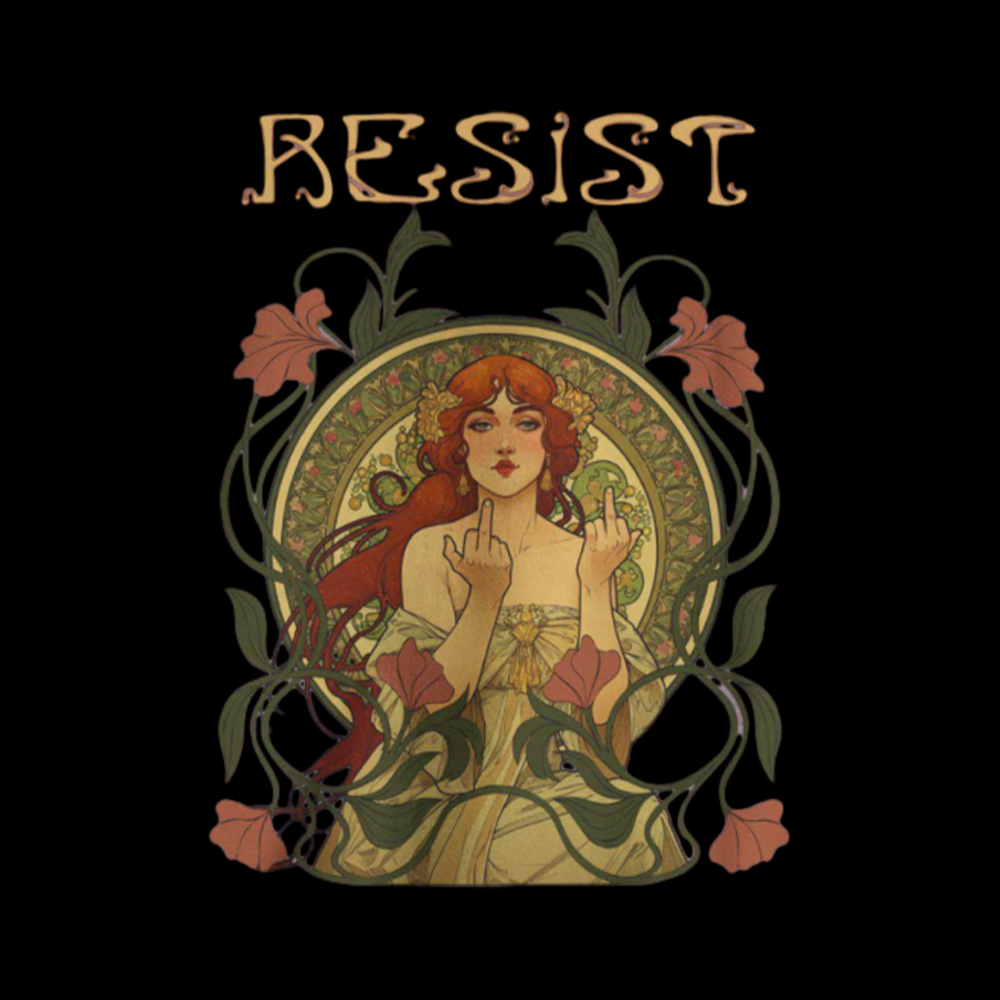 Resist Cropped T-Shirts