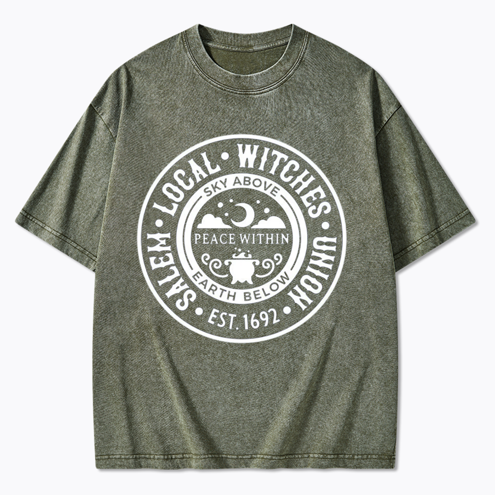 Local Witches Washed T-Shirts