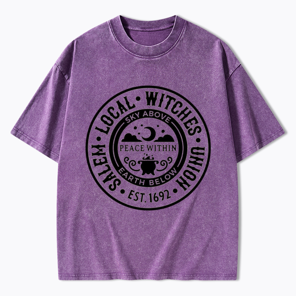 Local Witches Washed T-Shirts