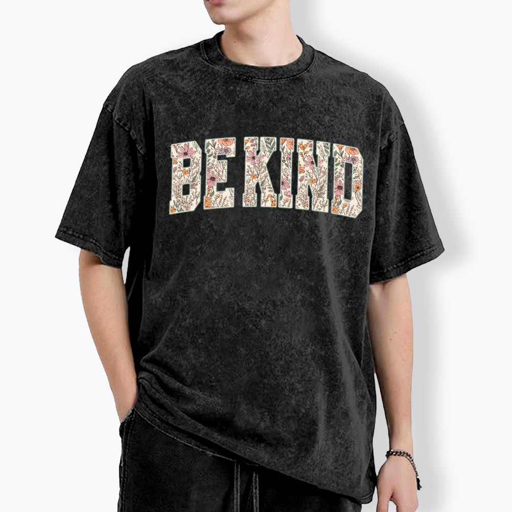 Be Kind Choose Kindness Washed T-Shirt
