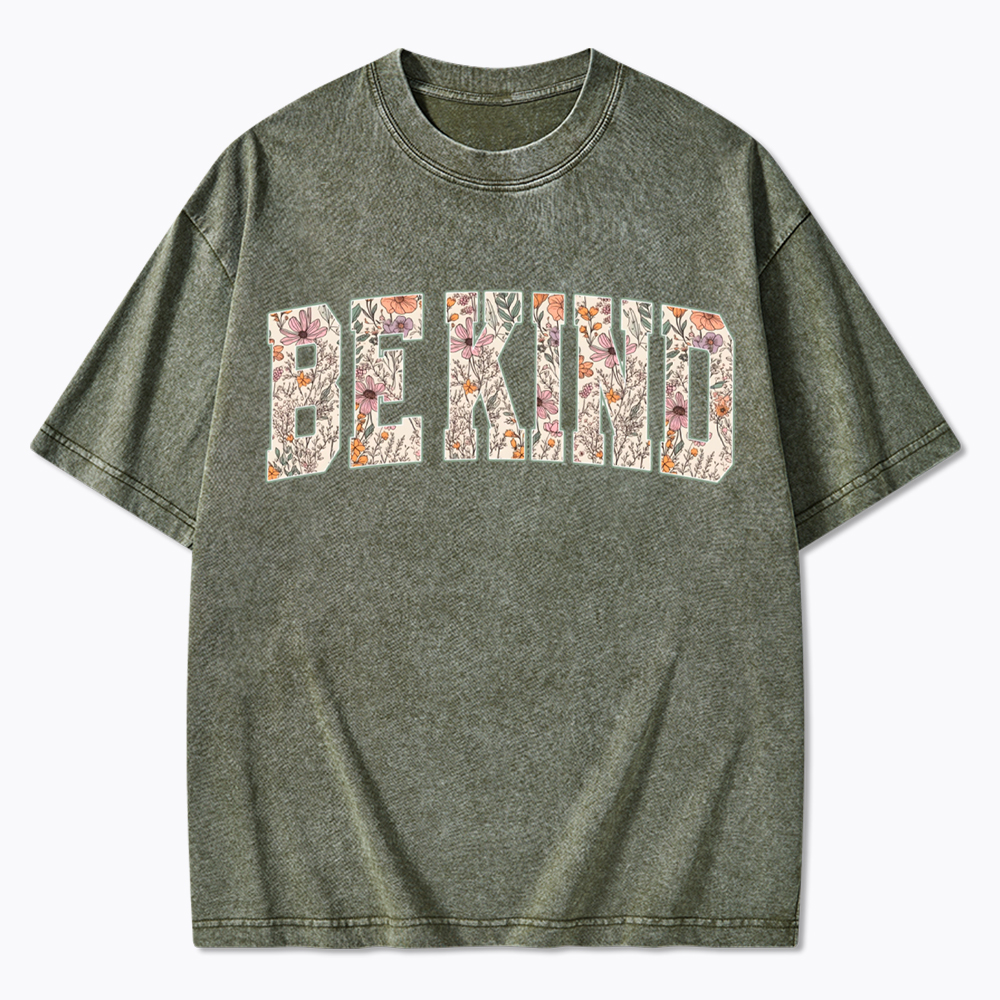 Be Kind Choose Kindness Washed T-Shirt
