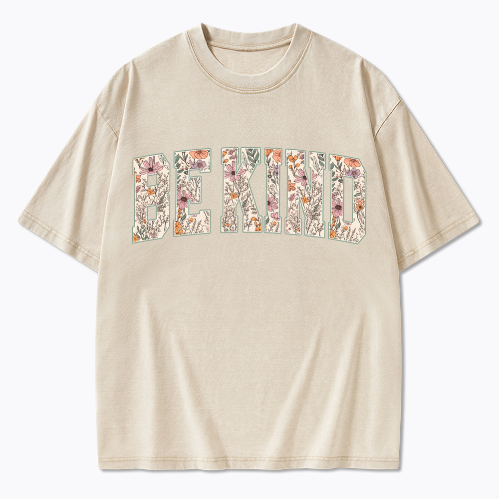 Be Kind Choose Kindness Washed T-Shirt