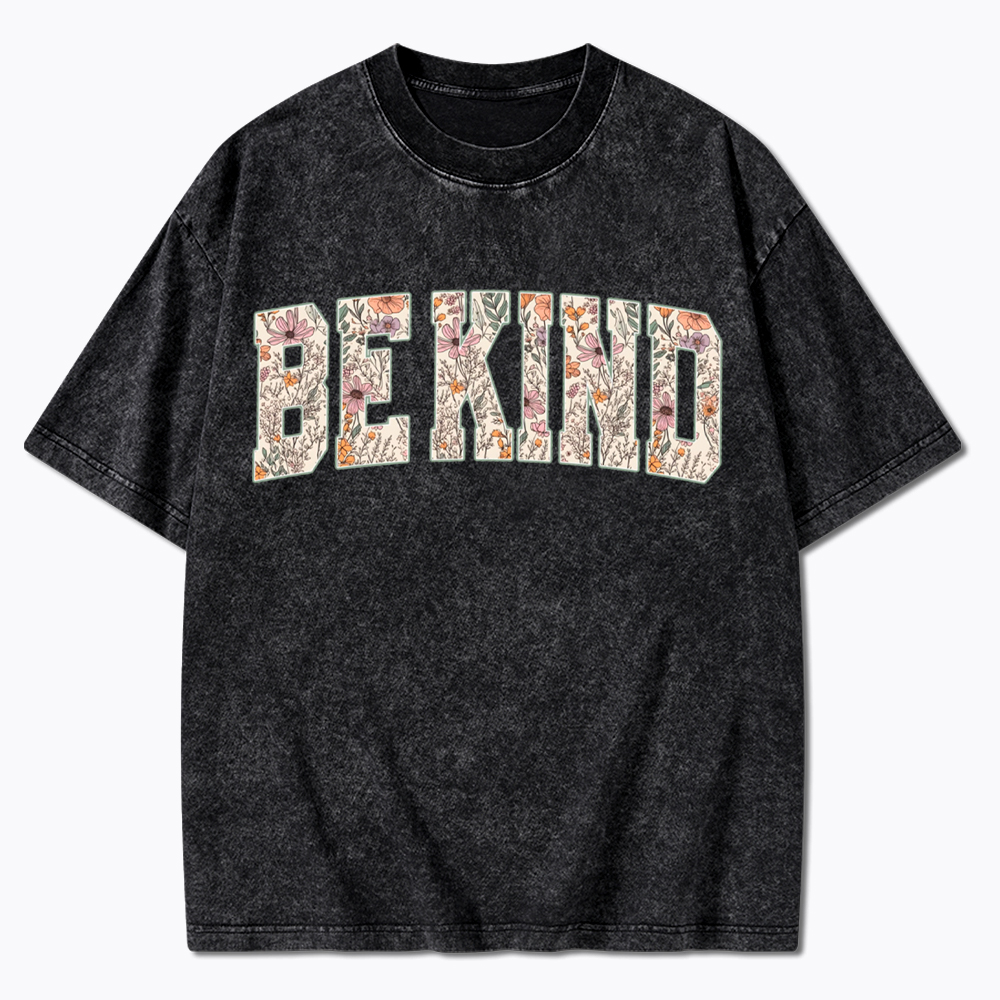 Be Kind Choose Kindness Washed T-Shirt