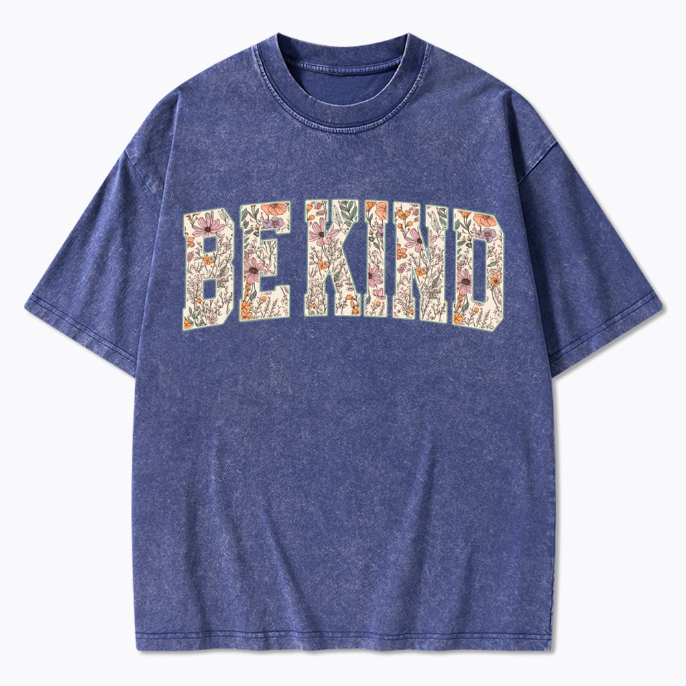 Be Kind Choose Kindness Washed T-Shirt