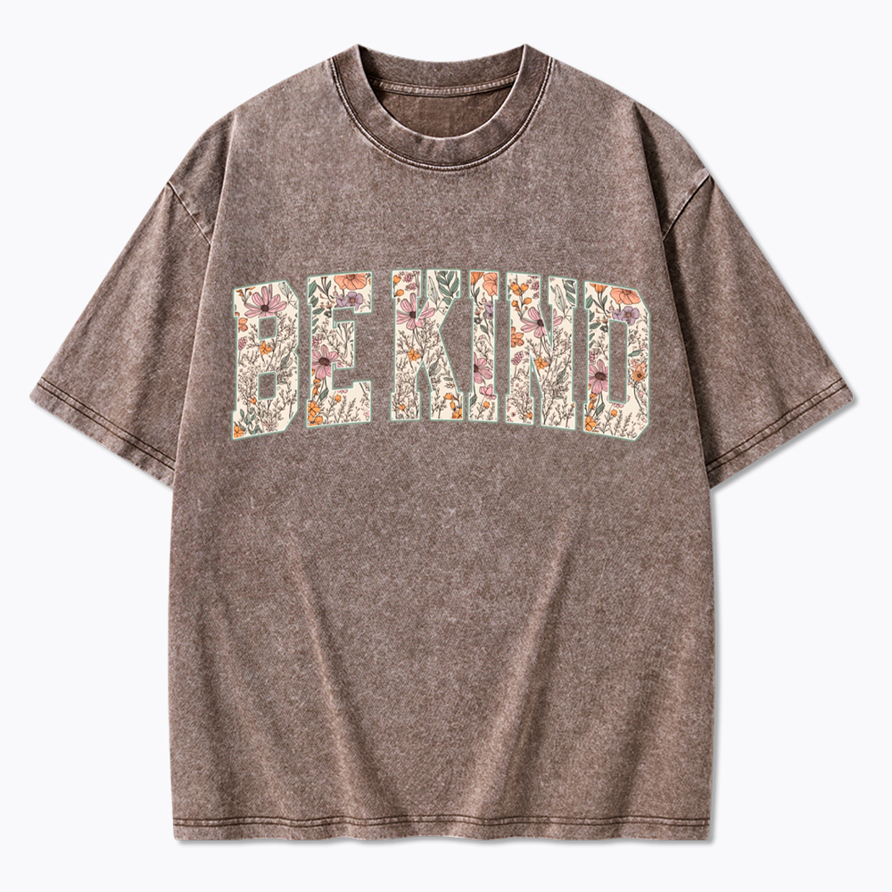 Be Kind Choose Kindness Washed T-Shirt