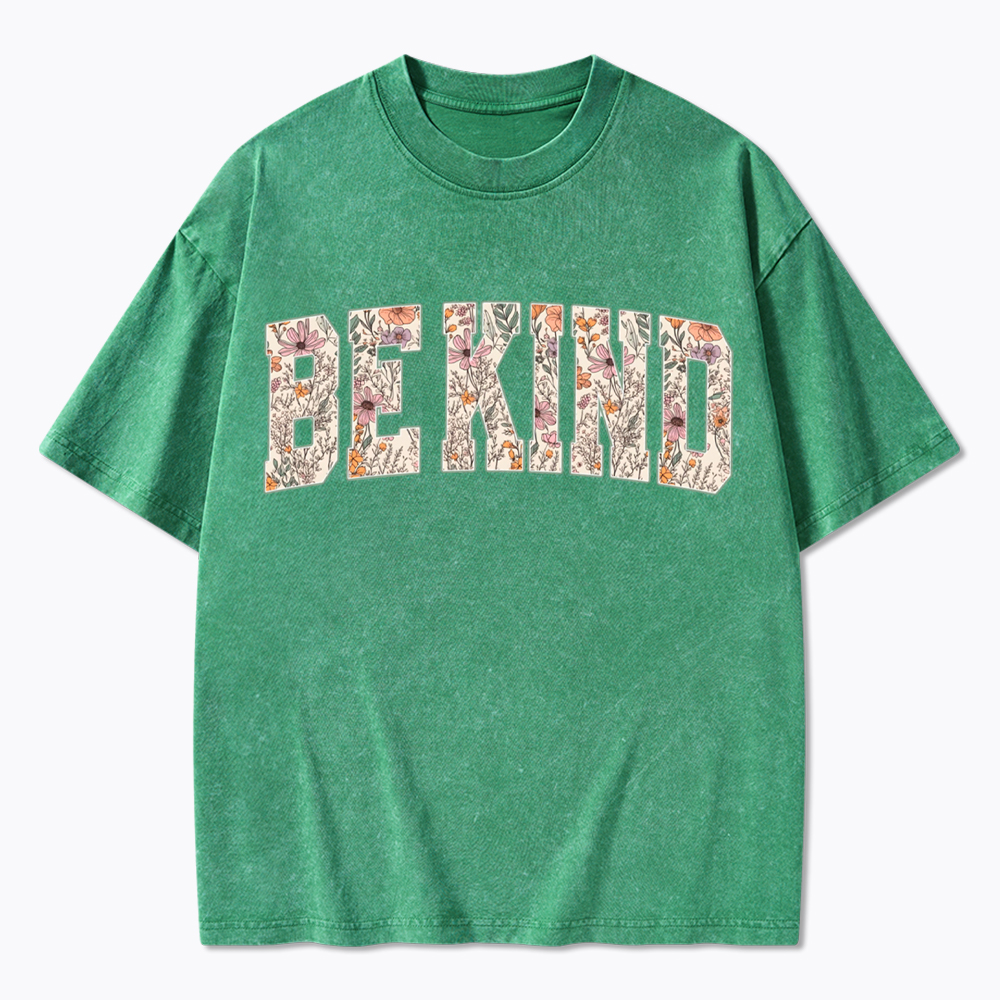 Be Kind Choose Kindness Washed T-Shirt