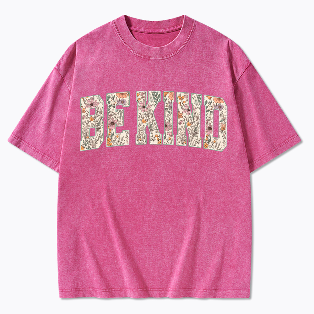 Be Kind Choose Kindness Washed T-Shirt