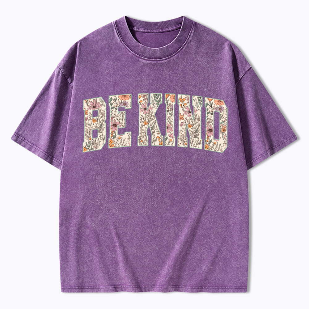Be Kind Choose Kindness Washed T-Shirt