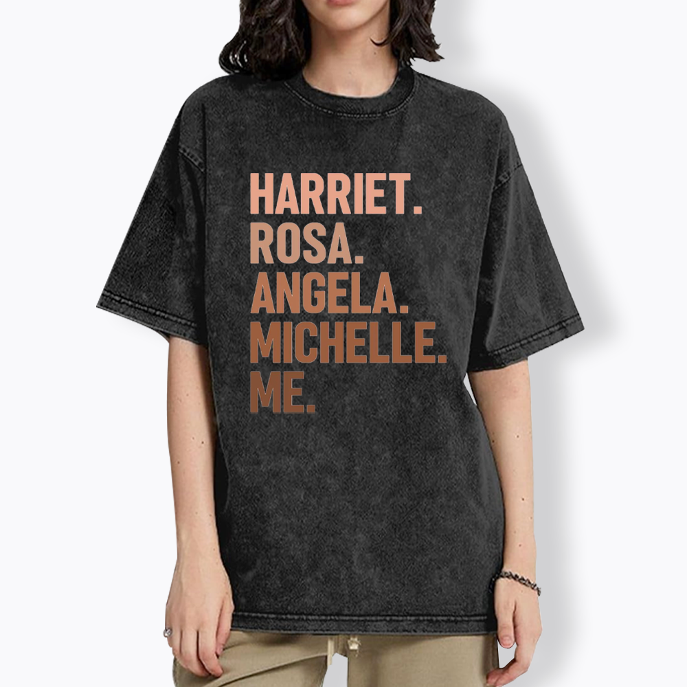Harriet Rosa Angela Michelle Me Washed T-Shirts