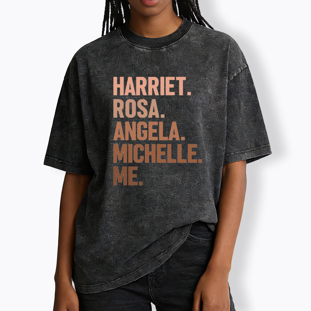Harriet Rosa Angela Michelle Me Washed T-Shirts