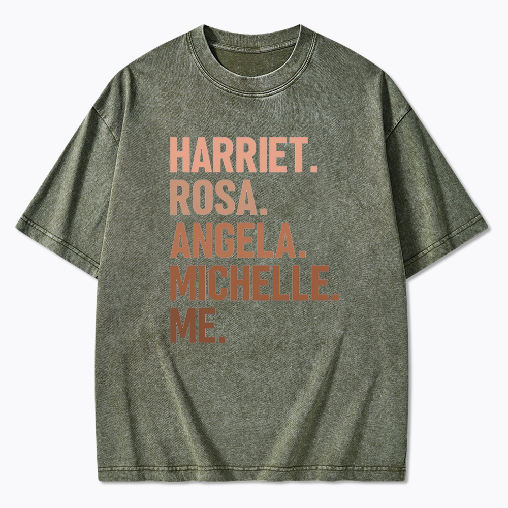 Harriet Rosa Angela Michelle Me Washed T-Shirts