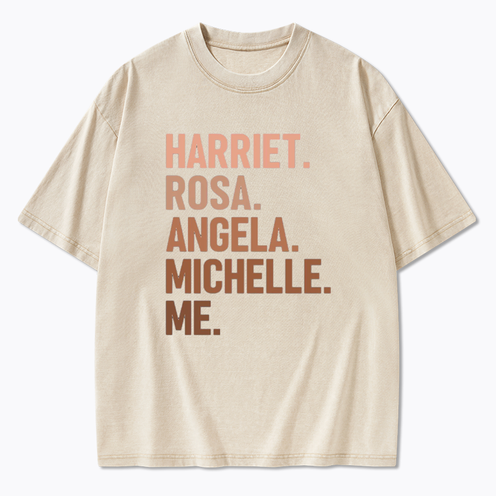 Harriet Rosa Angela Michelle Me Washed T-Shirts