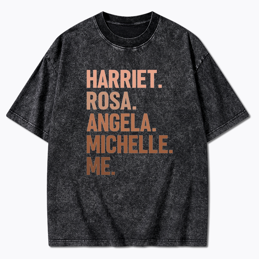 Harriet Rosa Angela Michelle Me Washed T-Shirts
