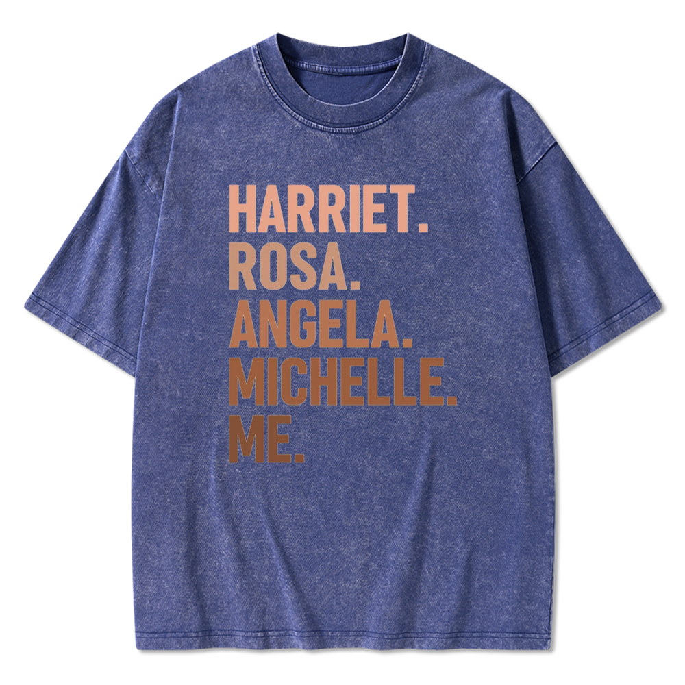 Harriet Rosa Angela Michelle Me Washed T-Shirts