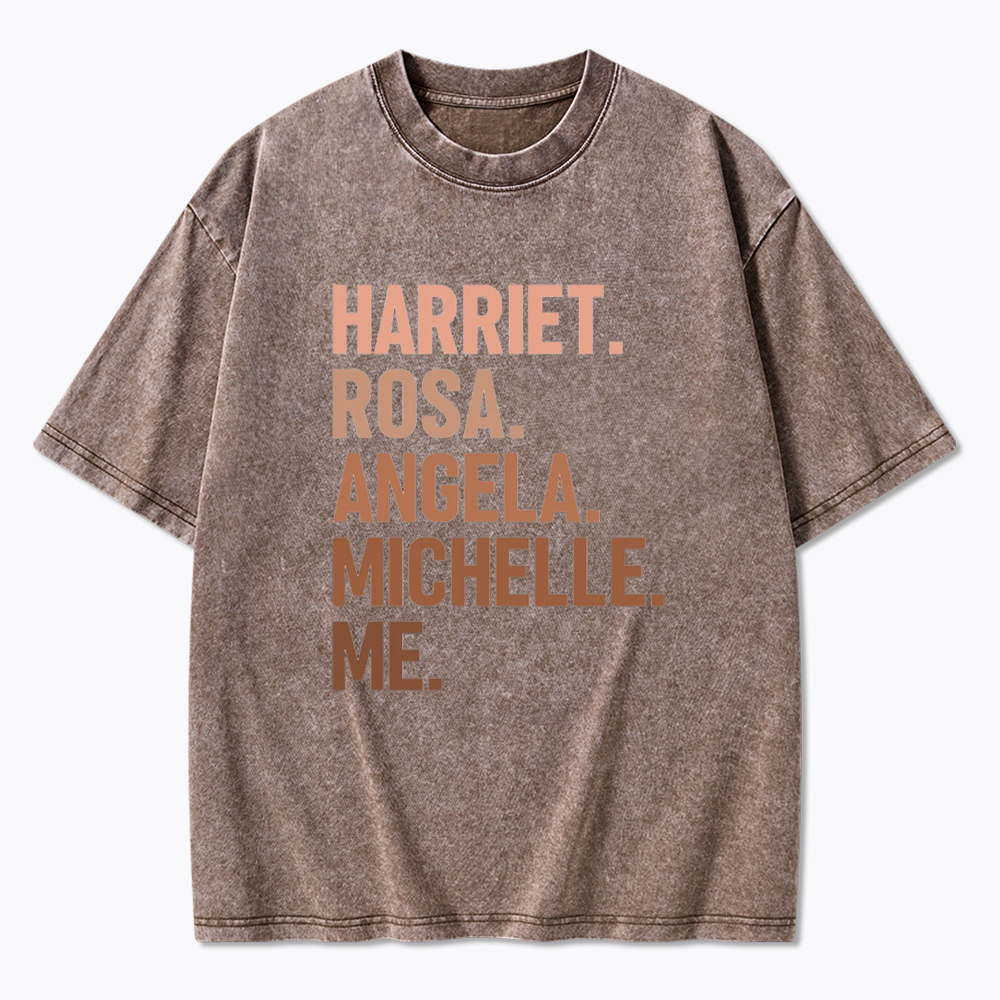 Harriet Rosa Angela Michelle Me Washed T-Shirts