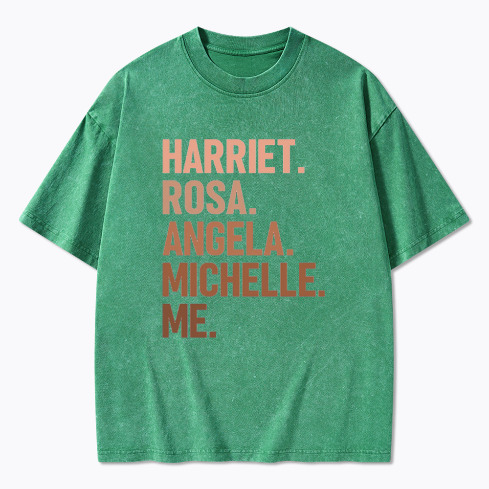 Harriet Rosa Angela Michelle Me Washed T-Shirts