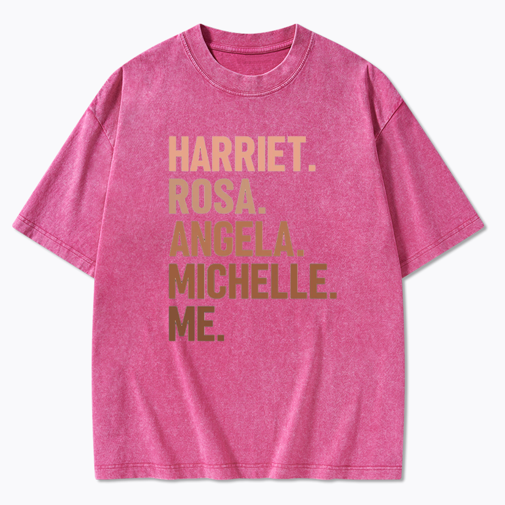 Harriet Rosa Angela Michelle Me Washed T-Shirts
