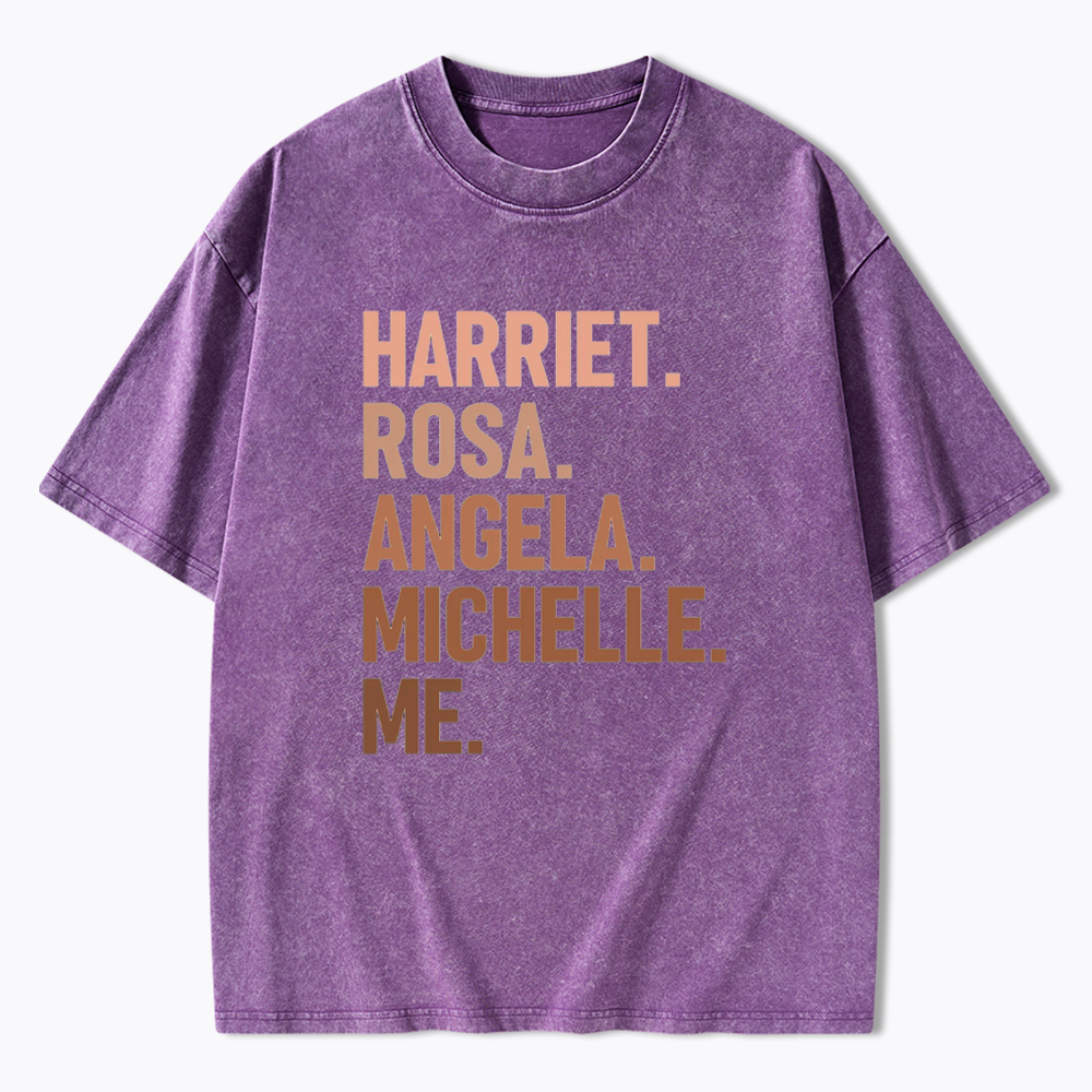 Harriet Rosa Angela Michelle Me Washed T-Shirts