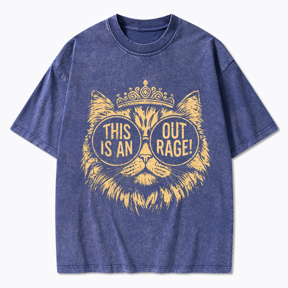 This is an Outrage Washed T-Shirt