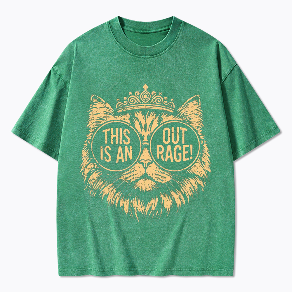 This is an Outrage Washed T-Shirt