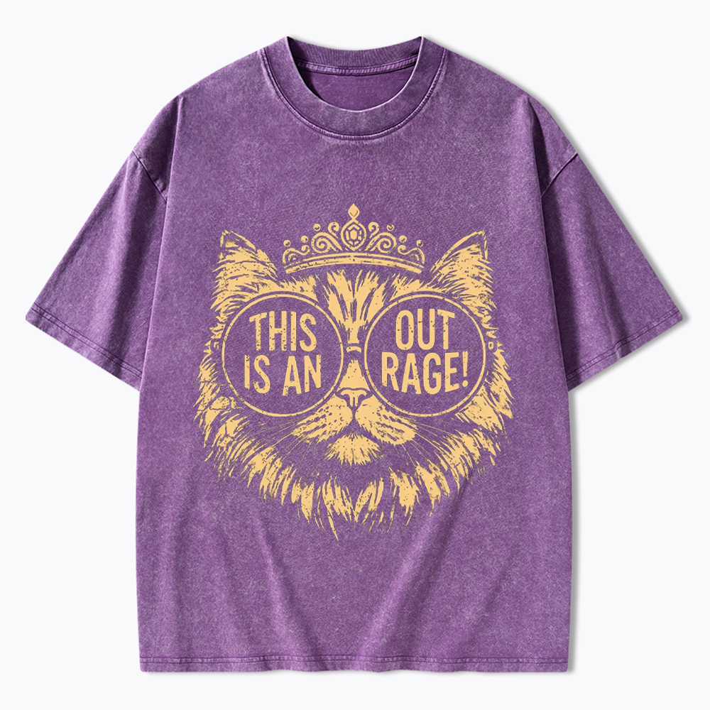 This is an Outrage Washed T-Shirt