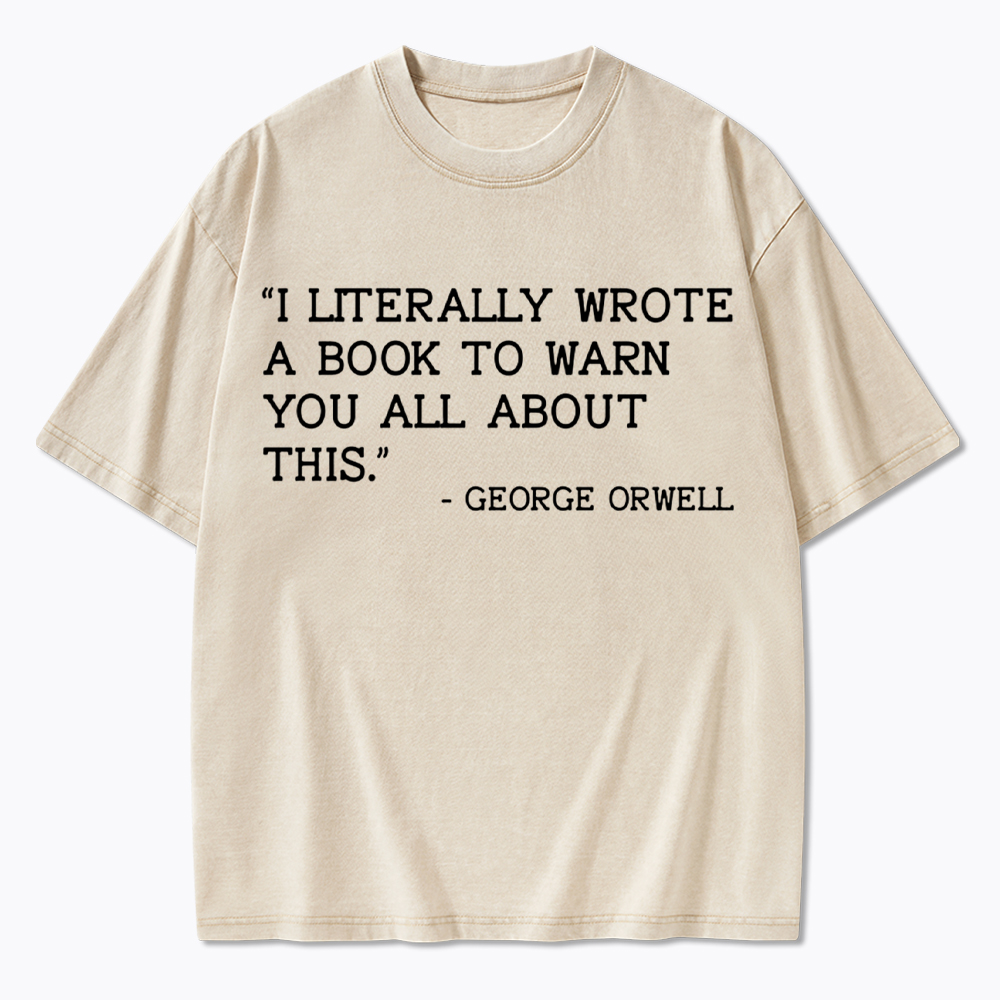 I Literally Wrote a Book to Warn You All About This Washed T-Shirt