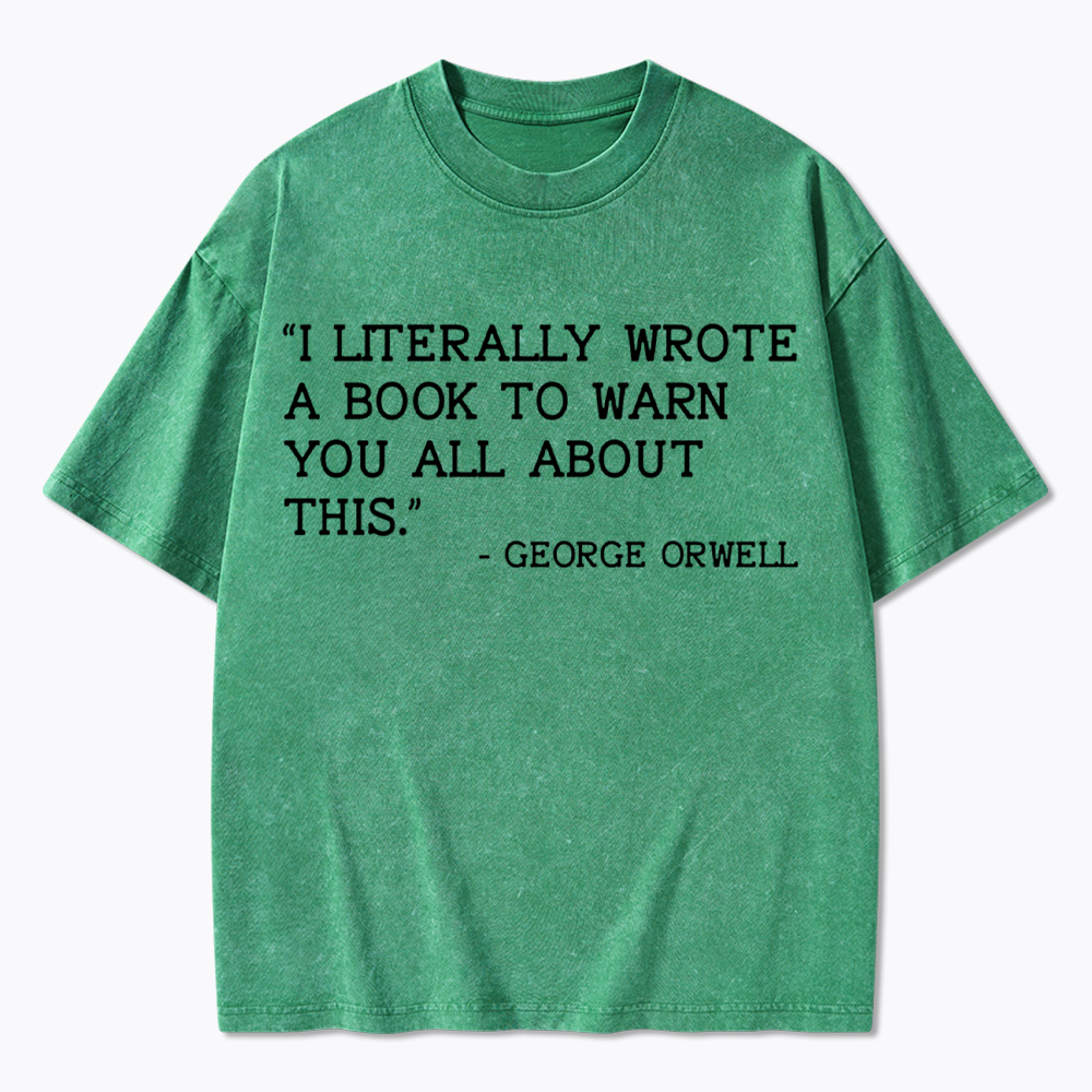 I Literally Wrote a Book to Warn You All About This Washed T-Shirt