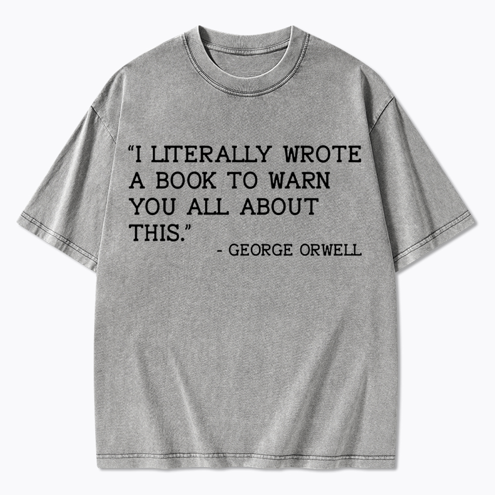 I Literally Wrote a Book to Warn You All About This Washed T-Shirt