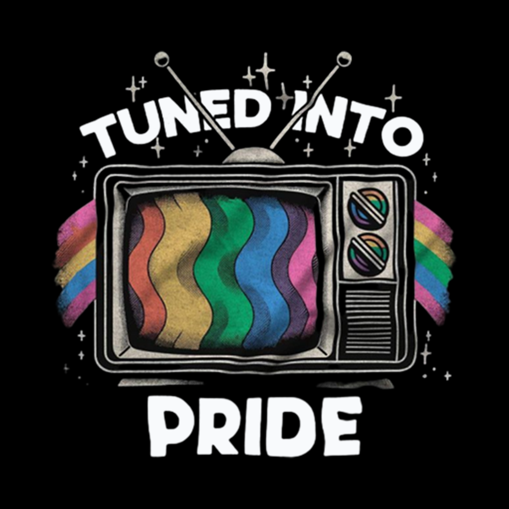 Tuned Into Pride Off Shoulder T-shirts